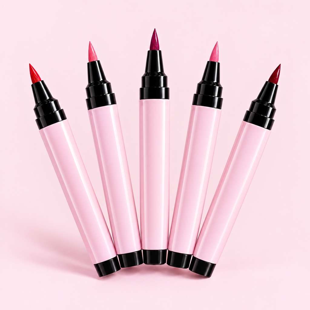 Pack de 5 esmaltes en rotulador sin lámpara UV