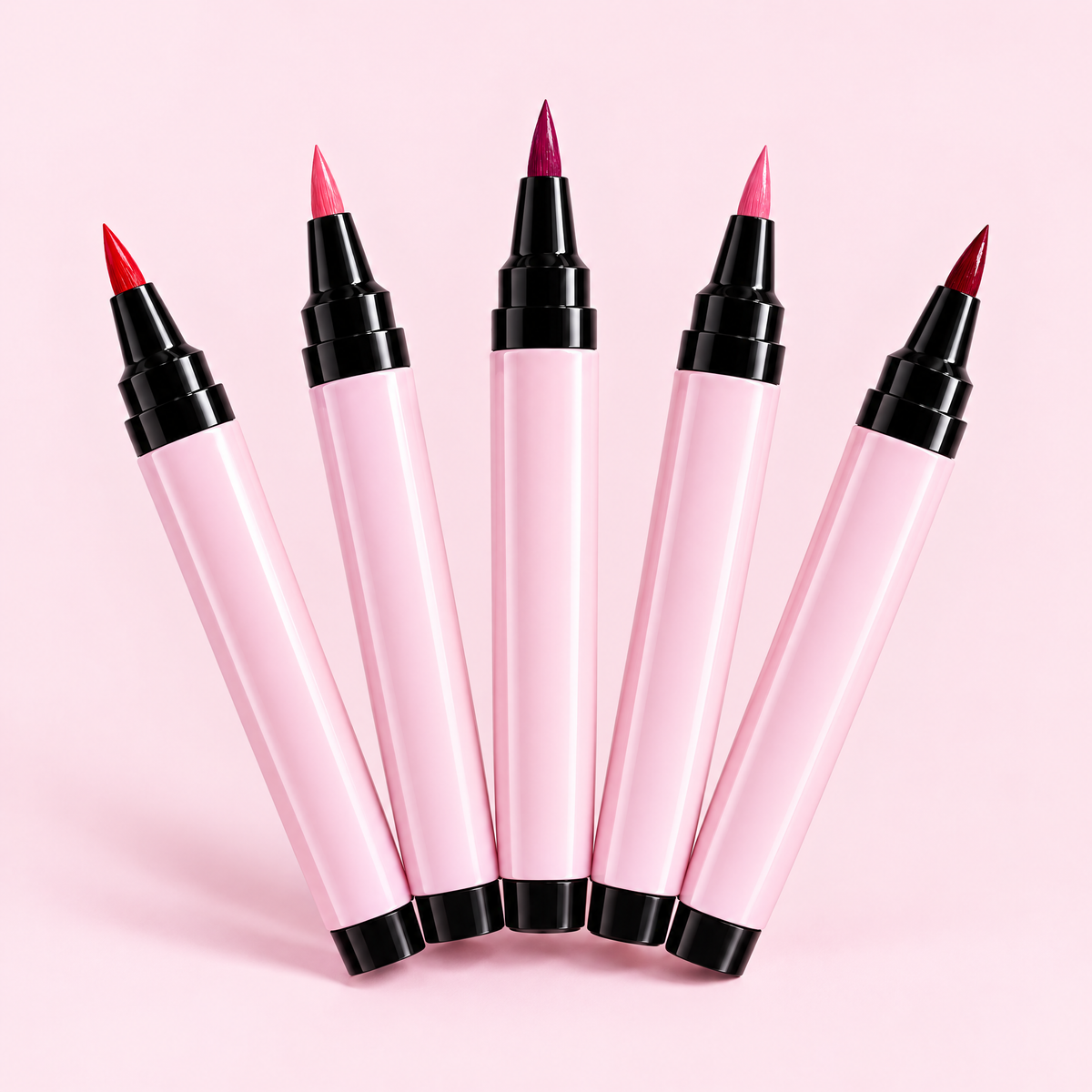 Pack de 5 esmaltes en rotulador sin lámpara UV
